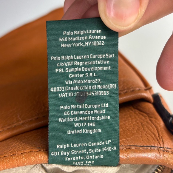 Lauren Ralph Lauren brown leather crossbody bag - Picture 8 of 10